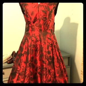 Studio 1 New York: Red and black party dress